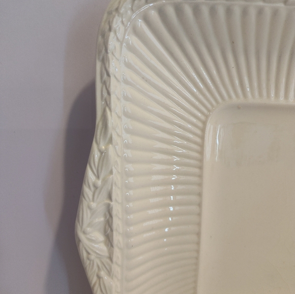 1930'S Wedgewood Eturia Barlaston Edme Square Cake Plate 🚨RARE🚨 - Picture 5 of 7